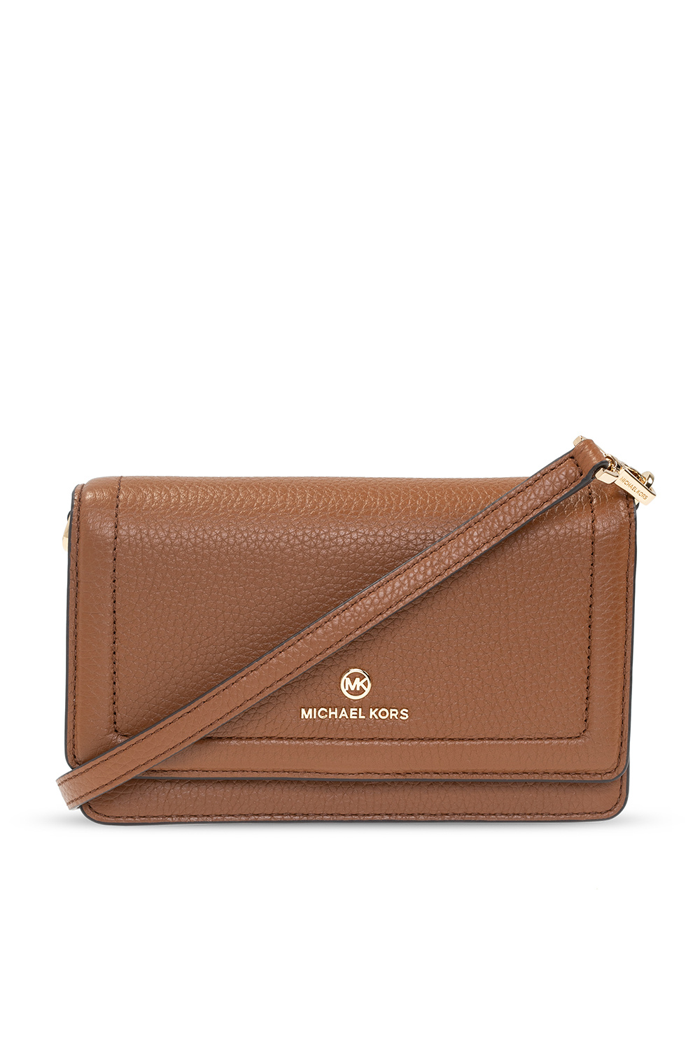 Michael kors wallet with strap hot sale